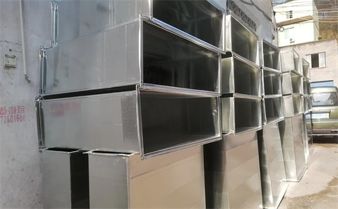 重庆白铁风管加工厂谈白铁皮风管的介绍：(图1)