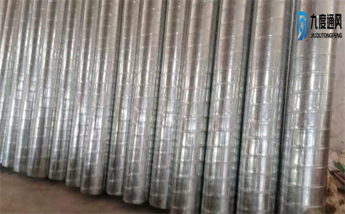 重庆螺旋风管厂家谈螺旋风管的连接方式有哪些？(图1)