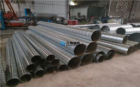 重庆螺旋风管厂家谈螺旋风管在工程中的优势有哪些？(图1)